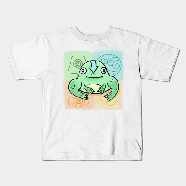 The Frogatar (Avatoad) Kids T-Shirt by astonishingemma